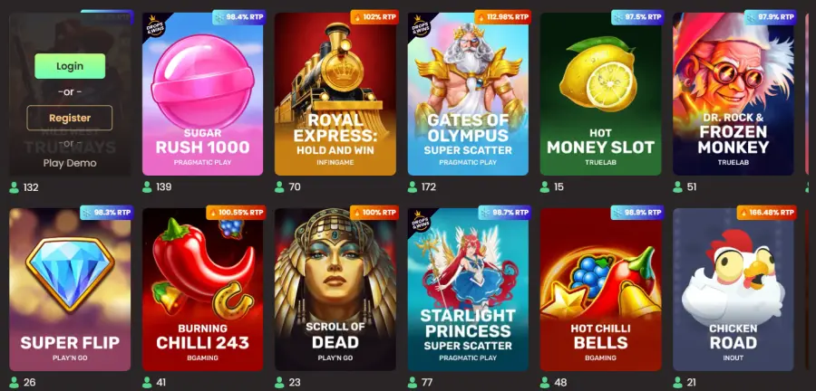 Nationalcasino website